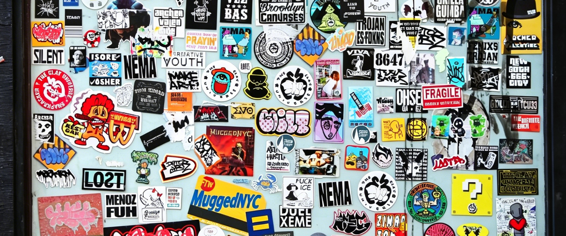 Eggshell Stickers for Urban Outdoor Campaigns